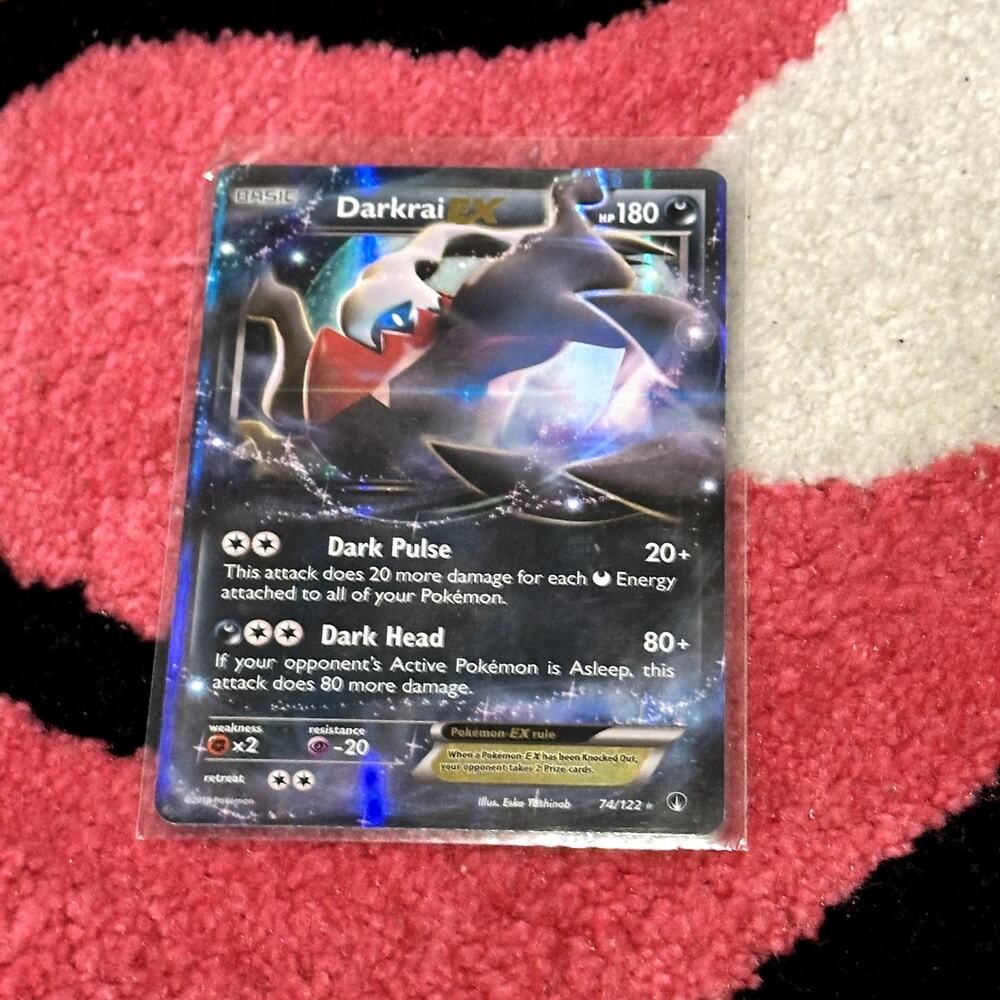 Darkrai EX #74 – Pokémon BREAKpoint – Full Art Holo – As Pictured